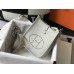 Hermes Evelyne III TPM Mini Bag In white Clemence Leather