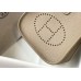 Hermes Evelyne III TPM Mini Bag In Tourterelle Clemence Leather