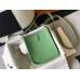 Hermes Evelyne III TPM Mini Bag In Vert Criquet Clemence Leather