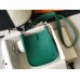 Hermes Evelyne III TPM Mini Bag In Vert Vertigo Clemence Leather