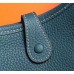Hermes Evelyne III TPM Mini Bag In Blue Clemence Leather