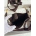 Hermes Evelyne Mini Handmade Bag in Ebene Clemence Leather