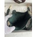 Hermes Evelyne Mini Handmade Bag in Vert Cypres Clemence Leather