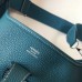 Hermes Evelyne III 29 PM Bag In Blue Jean Clemence Leather