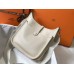 Hermes Evelyne III 29 PM Bag In Craie Clemence Leather