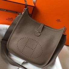 Hermès Evelyne Pm Dark Brown / Chocolate Leather Cross Body Bag