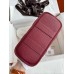 Hermes Neo Garden Party 23 Handmade Bag in Bordeaux Clemence Leather Hermes Neo Garden Party 23 Handmade Bag in Bordeaux Clemence Leather