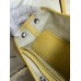 Hermes Neo Garden Party 23 Handmade Bag in Jaune Poussin Clemence Leather Hermes Neo Garden Party 23 Handmade Bag in Jaune Poussin Clemence Leather