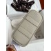 Hermes Neo Garden Party 23 Handmade Bag in Pearl Grey Clemence Leather Hermes Neo Garden Party 23 Handmade Bag in Pearl Grey Clemence Leather