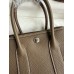 Hermes Neo Garden Party 23 Handmade Bag in Taupe Clemence Leather Hermes Neo Garden Party 23 Handmade Bag in Taupe Clemence Leather