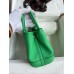 Hermes Neo Garden Party 23 Handmade Bag in Vert Comics Clemence Leather Hermes Neo Garden Party 23 Handmade Bag in Vert Comics Clemence Leather