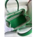 Hermes Neo Garden Party 23 Handmade Bag in Vert Comics Clemence Leather Hermes Neo Garden Party 23 Handmade Bag in Vert Comics Clemence Leather