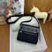 Hermes Herbag Zip 20 Bag in Black Canvas and Black Hunter Calfskin Hermes Herbag Zip 20 Bag in Black Canvas and Black Hunter Calfskin