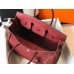 Hermes Birkin 30cm 35cm Bag In Bordeaux Clemence Leather