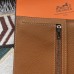 Hermes Brown Epsom Bearn Gusset Wallet