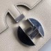Hermes 2002 20cm Bag In Craie Evercolor Calfskin