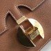 Hermes 2002 20cm Bag In Gold Evercolor Calfskin