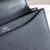 Hermes 2002 20cm Bag In Black Evercolor Calfskin