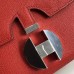 Hermes 2002 20cm Bag In Red Evercolor Calfskin