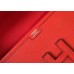 Hermes Jige Elan 29 Clutch Bag In Red Epsom Leather