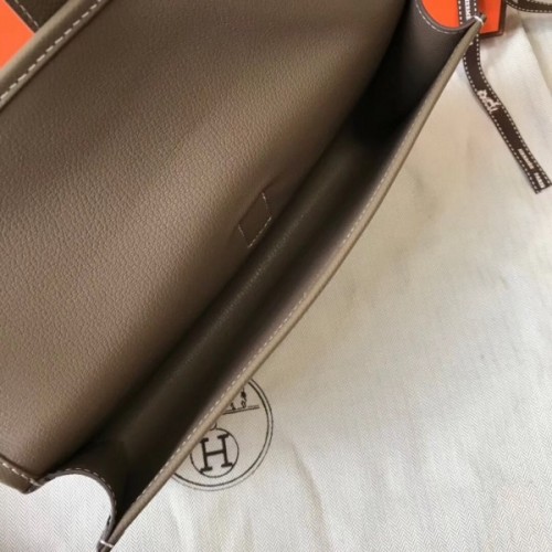 Hermès Jige 29 Rose Tyrien Clutch - Epsom Leather