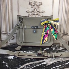 Hermes Grey Clemence Jypsiere 28cm Bag Hermes Grey Clemence Jypsiere 28cm Bag