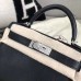 Hermes Black Swift Kelly Mini II 20cm Handmade Bag