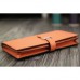 Hermes Orange Epsom Bearn Gusset Wallet