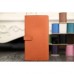 Hermes Orange Epsom Bearn Gusset Wallet