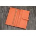 Hermes Orange Epsom Bearn Gusset Wallet