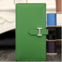 Hermes Bamboo Epsom Bearn Gusset Wallet