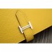 Hermes Yellow Epsom Bearn Gusset Wallet