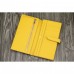 Hermes Yellow Epsom Bearn Gusset Wallet