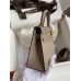 Hermes Kelly Mini II Sellier Handmade Bag In Gris Asphalt Epsom Calfskin