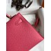 Hermes Kelly Mini II Sellier Handmade Bag In Rose Azalee Epsom Calfskin