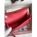 Hermes Kelly Mini II Sellier Handmade Bag In Rose Azalee Epsom Calfskin