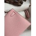 Hermes Kelly Mini II Sellier Handmade Bag In Rose Sakura Epsom Calfskin