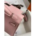 Hermes Kelly Mini II Sellier Handmade Bag In Rose Sakura Epsom Calfskin