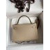 Hermes Kelly Mini II Sellier Handmade Bag In Trench Epsom Calfskin