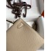 Hermes Kelly Mini II Sellier Handmade Bag In Trench Epsom Calfskin