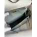 Hermes Kelly Mini II Sellier Handmade Bag In Vert Amande Epsom Calfskin