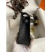 Hermes Kelly Mini II Sellier Handmade Bag In Black Ostrich Leather