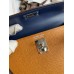 Hermes HSS Kelly Mini II Sellier Tri-color Bag in Gold/Craie/Black Epsom Calfskin
