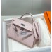 Hermes Kelly Mini II Bag In Mauve Pale Epsom Leather PHW