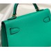 Hermes Kelly Mini II Bag In Vert Jade Epsom Leather GHW