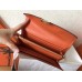 Hermes Orange Epsom Constance Long Wallet