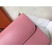 Hermes Pink Epsom Constance Long Wallet