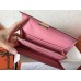 Hermes Pink Epsom Constance Long Wallet