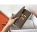 Hermes Taupe Epsom Constance Long Wallet