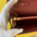 Hermes Kelly Classique To Go Wallet In Bordeaux Epsom Calfskin